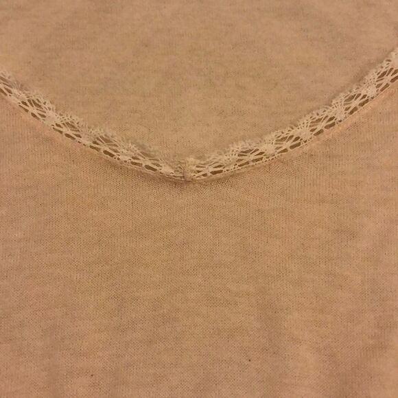 Knitted Knotted Anthropologie Ivory Lace Sweater - Picture 3 of 8